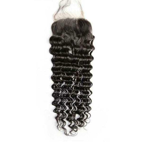 Signature Curly Transparent Lace Closure